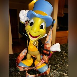 Disneyland Jiminy Cricket Sipper with Lanyard